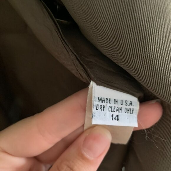 GIANNI 90s DARK GREEN SUIT SET - Picture 4 of 6